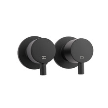 Suri Short Twin Shower Tap Set